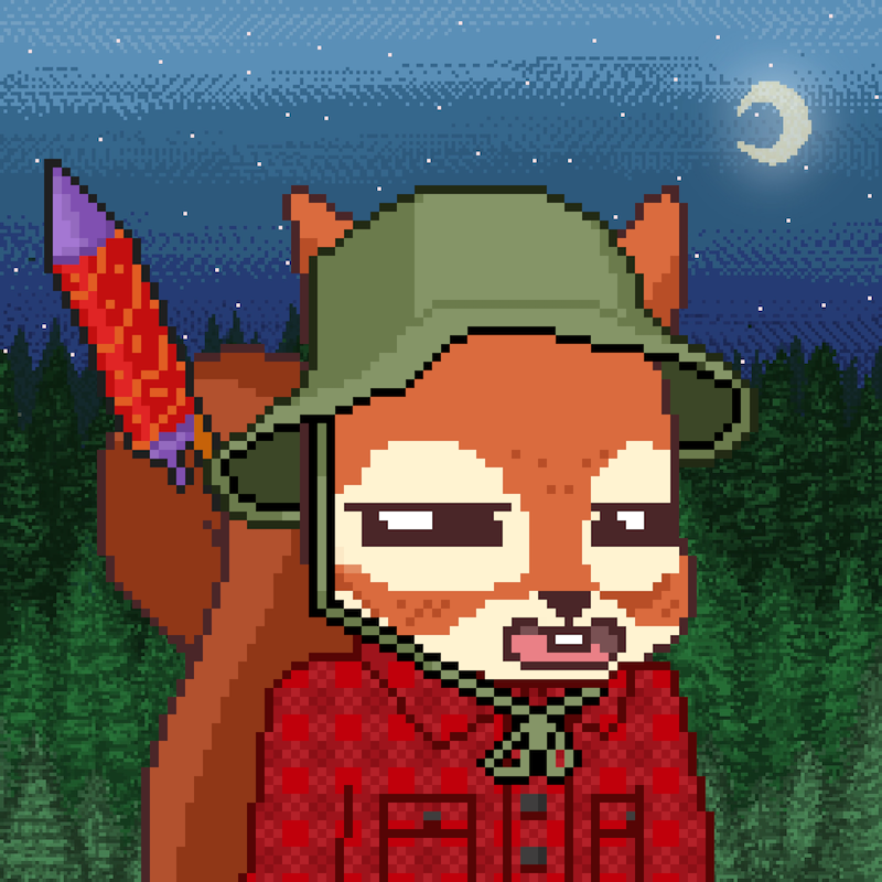 Pixel Squirrels #9936